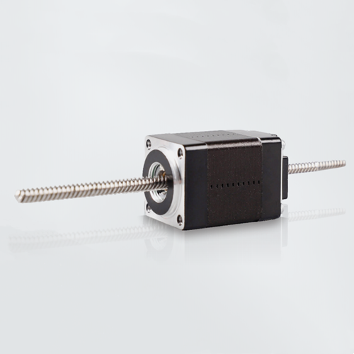 28mm Through-shaft Type Linear Lead Screw Stepper Motor
