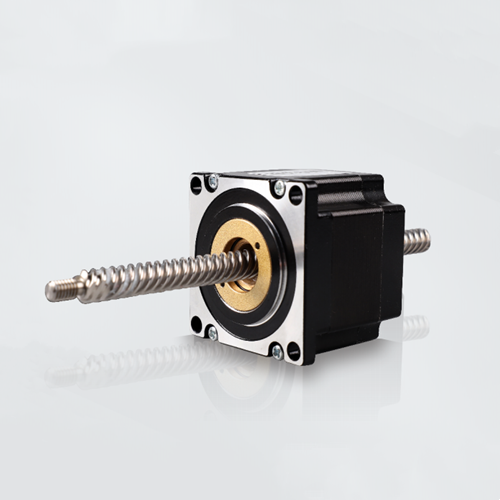 57mm Through-shaft Type Closed-Loop Linear Lead Screw Stepper Motor