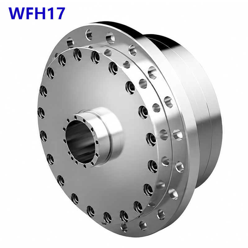 WFH17 Hollow Shaft Cycloidal Reducer | 85mm OD 80Nm Torque | Hollow Pass-through Design