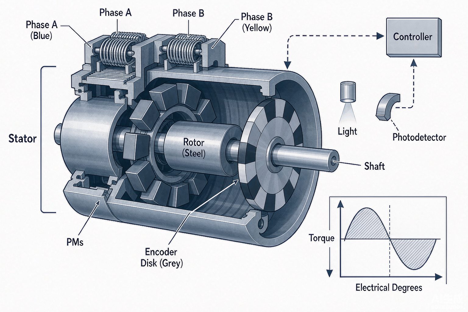 New Release: HDB Two-Phase Closed-Loop Stepper Motors for Precision Automation