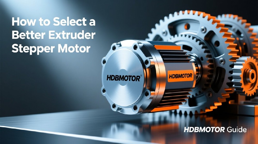How to Select a Better Extruder Stepper Motor | HDBMOTOR Guide