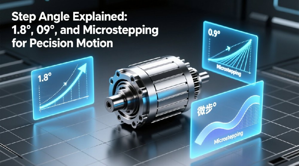 Step Angle Explained: 1.8°, 0.9°, and Microstepping for Precision Motion