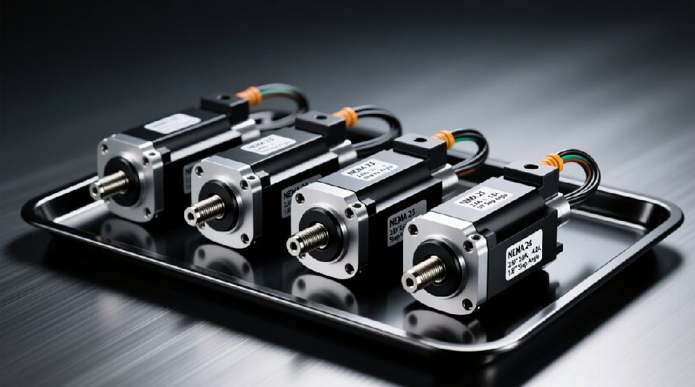 Stepper Motors for CNC Routers | NEMA 23 & 34 OEM Supplier